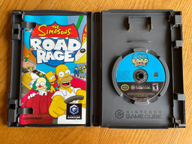 Simpsons Road Rage (Nintendo GameCube, 2001) Complete CIB w/ Manual