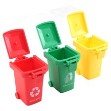 Toy Vehicles Garbage Truck's Trash Cans, 3 Pack Toy Garbage Truck5762