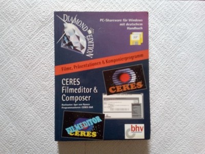 CERES Filmeditor und Composer (PC 2 x 3,5 Disketten, 1994)