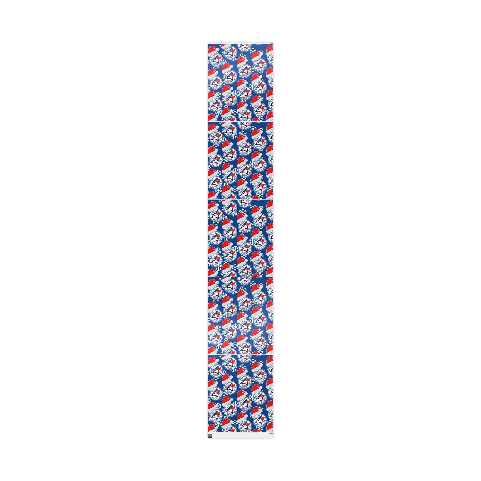 Toronto Blue Jays Gift Wrapping Paper, Baseball Team Holiday