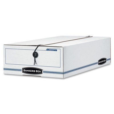 Bankers Box LIBERTY Check and Form Boxes, Standard Set-Up, String and Button, 9