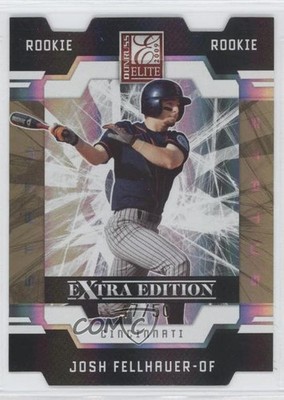 2009 Donruss Elite Extra Edition Rookie Status Gold 47/50 Josh Fellhauer #95 fm0