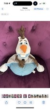 Disney Parks Frozen Olaf Plus Pillow Pet Folding Stuffed Animal Snowman Toy
