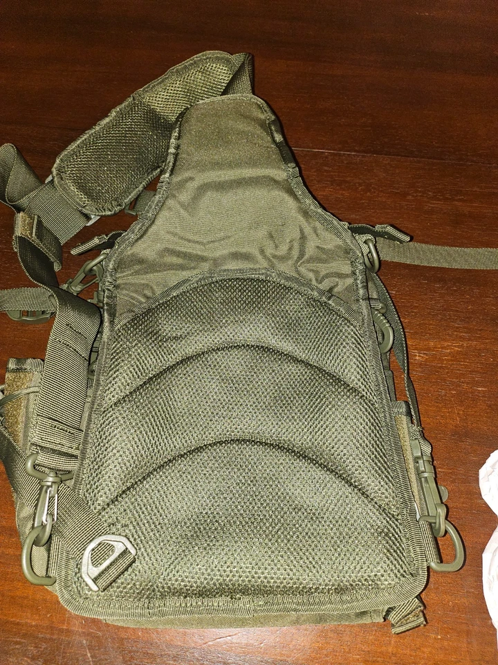 Bolsa de Aparejos de Pesca Piscifun Travel X Bolsa de Almacenamiento Resistente al Agua Estándar, Caqui Foto 4 de 4