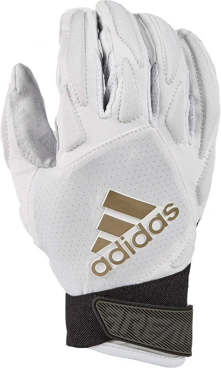 adidas Freak 4.0 Padded Receiver Adult Football Gloves | White