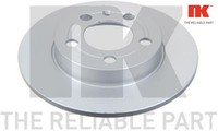 2X Bremsscheibe NK 314779 2 Bremsscheiben Hinterachse Hinten