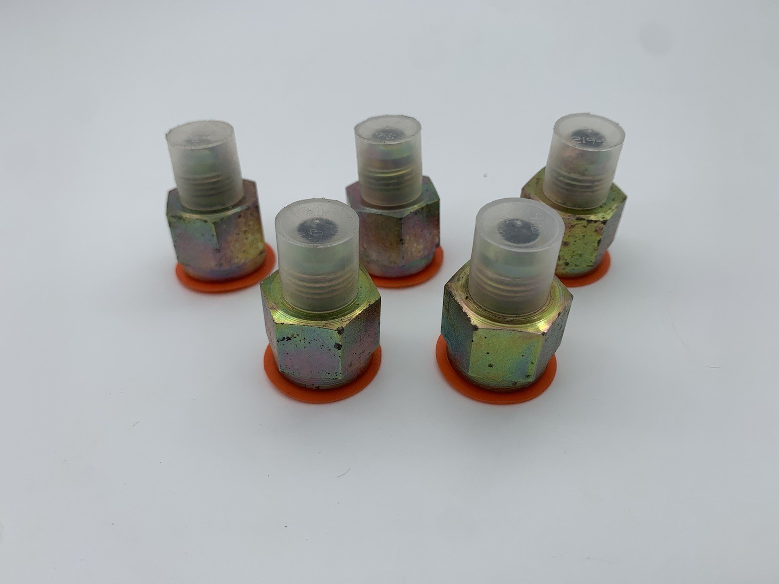 JIC 8 Female x JIC 6 Male Straight 2406-08-06 Adapter Reducer Pack of 5