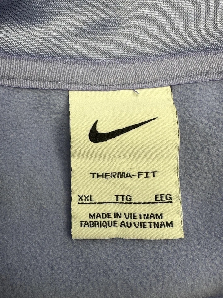 Мужской жилет Nike Therma-Fit 2XL светло-фиолетовый на молнии без рукавов с флисовыми карманами - Изображение 4 из 4