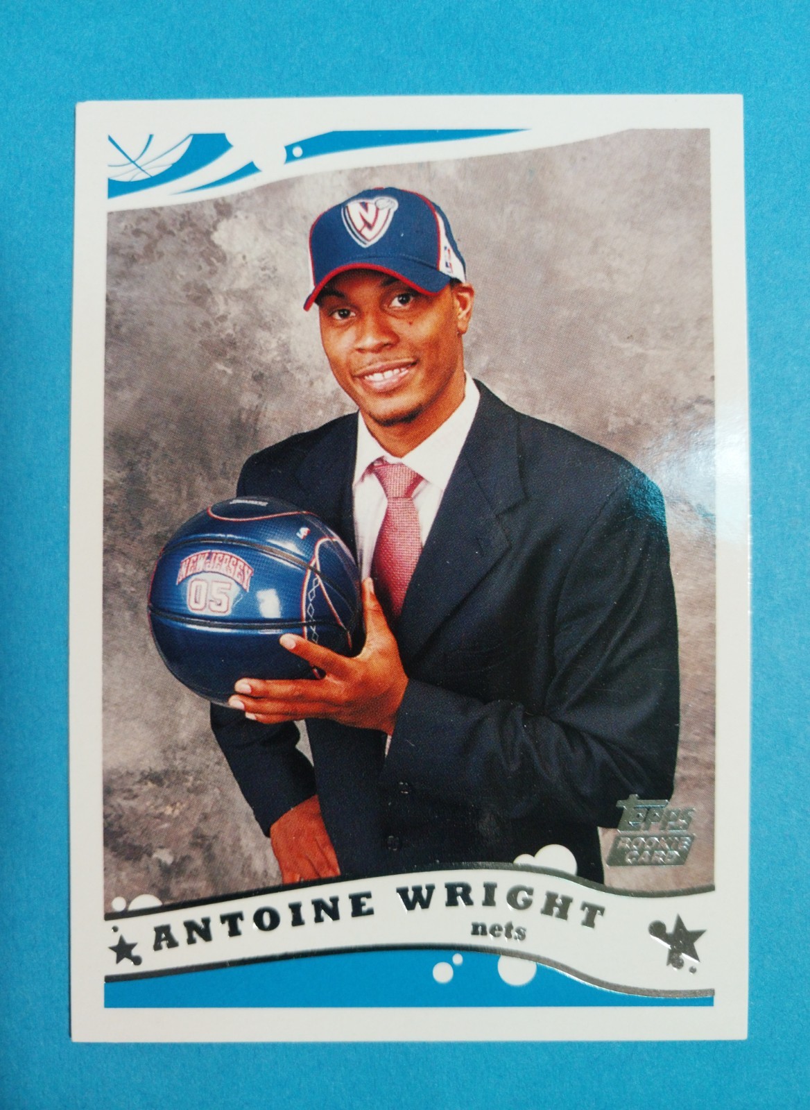 2005-06 Topps Antoine Wright #235 RC Nets