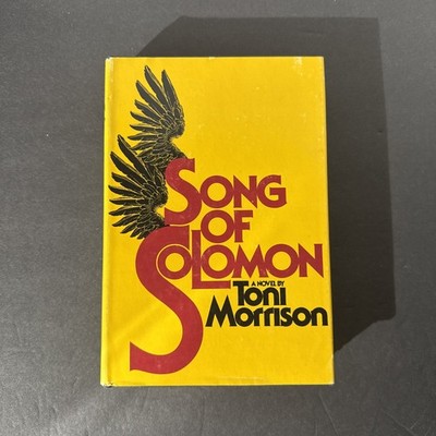 Song Of Solomon By Toni Morrison 1977  Hardcover / Dustin Jacket Printed In USA
