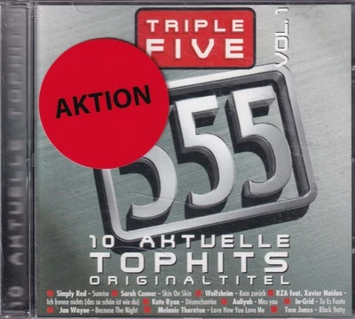 Top Hits Media SALE CD 555 Triple Five Vol.1 Originaltitel Pop International - Bild 1 von 3
