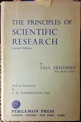 THE PRINCIPLES OF SCIENTIFIC RESEARCH., Paul. Freedman