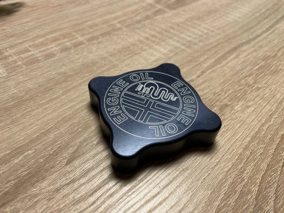 Tapa de aceite Alfa Romeo Alfetta Giulia Giulietta Bertone Spider Norte Foto 2 de 4