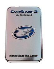 GameShark 2 Steel case For PlayStation 2 No Game Just The Case