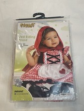 Spirit Halloween Infant 12-18 months Little Red Riding Hood Costume Baby