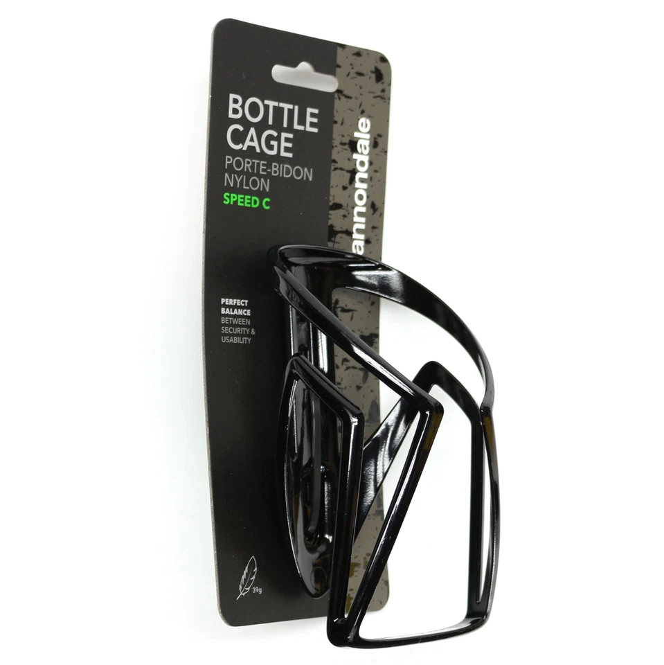 Jaula para botellas de agua de nailon Cannondale Speed C negra CP5500U14OS Foto 2 de 4