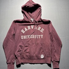 Harvard University Burgundy Pullover Sweater Women  s Size S H M VE RI TAS