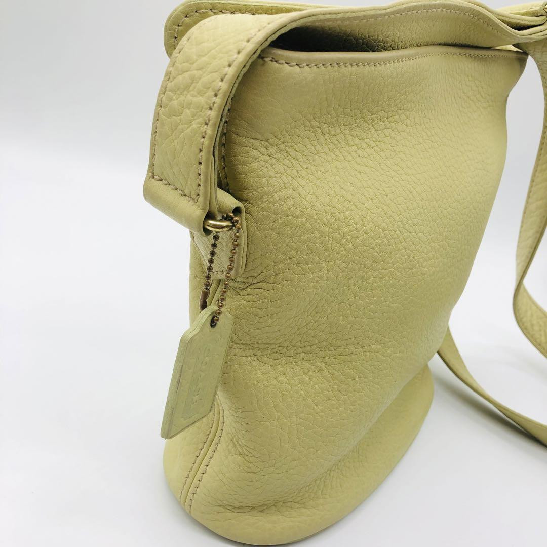 Vintage Coach Soho Sling Lime Green