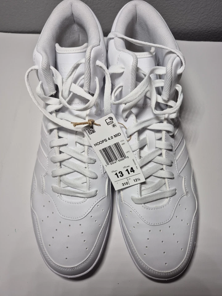 Adidas Hoops 4.0 Mids Men's Size 13 New Basketball Shoes Broken Box - Image 4 of 4