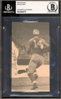 Don Hutson Beckett BAS Signed 3x5 Photo Autograph