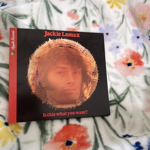 JACKIE LOMAX IS THIS WHAT YOU WANT? CD 6 BONUS Tracks Apple 2010 EU Pressing