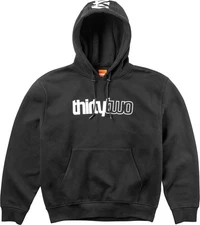 ThirtyTwo 32 Tech Hoodie Men's Sweatshirt, Black, Large