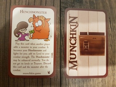 Munchkin Henchmonster Promo Card