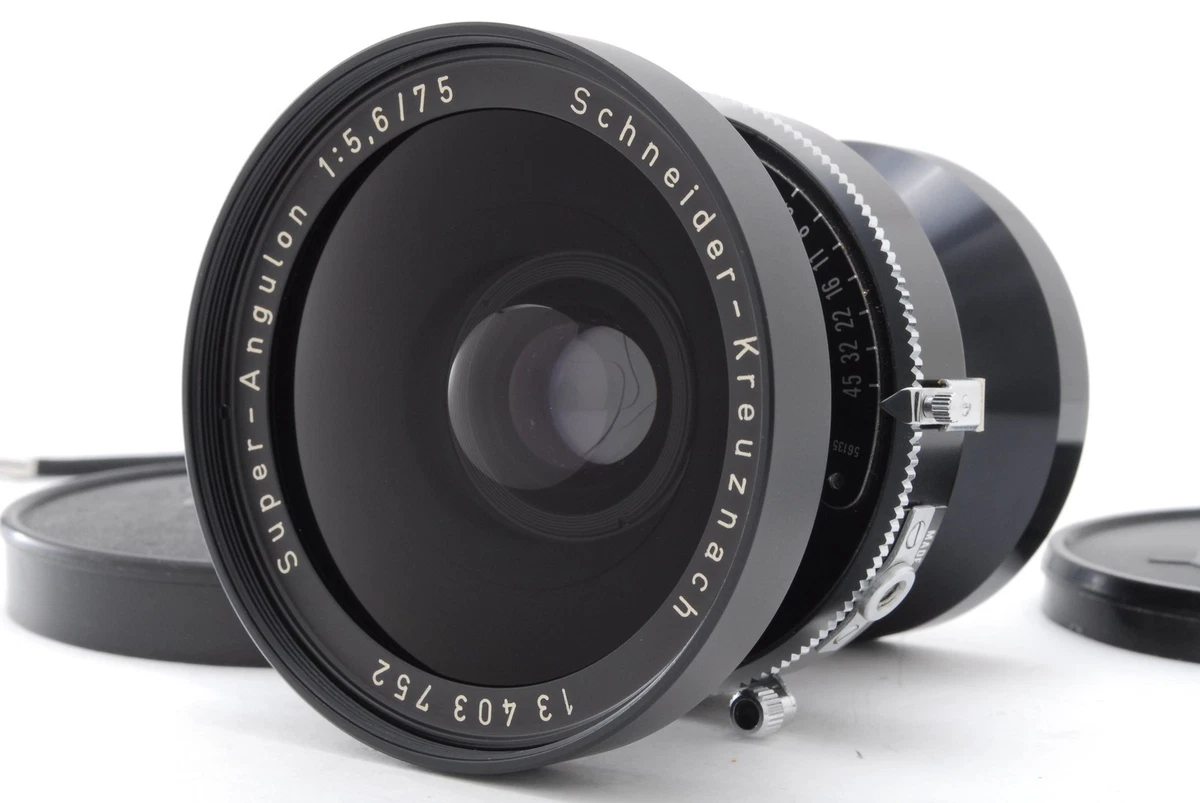 Schneider Super-Angulon 75mm Focal f/5.6 Camera Lenses for sale | eBay