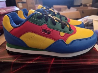 Fila Kid's Color Block Shoes Size 4.5 Multicolor Performance Sneakers New In Box