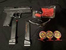 Soft Bullet Toy Gun Blaster Two Modes with Shell Ejecting Design