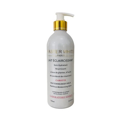 Faster White Paris Carotte Body Milk Lotion 500ml