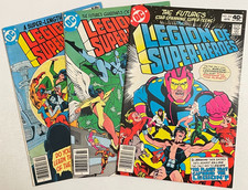 Bronze DC Comics LEGION OF SUPER-HEROES VOL 2 3 BOOK LOT 262 265 270 FVF 1980