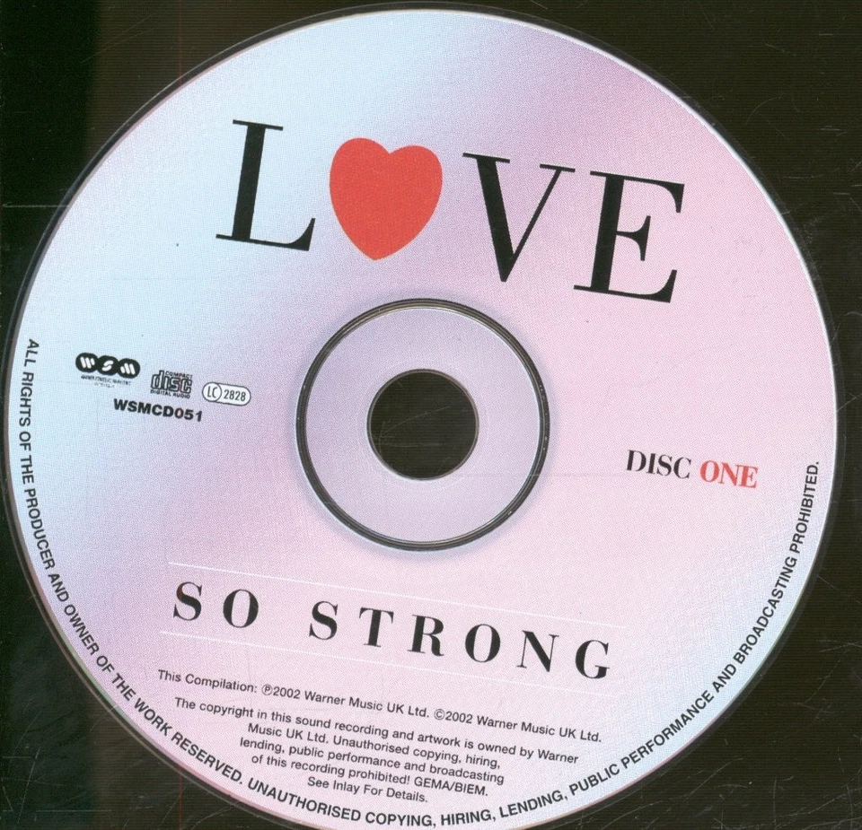 Various Artists Love So Stong double CD Europe Warner Strategic Marketing United - Bild 4 von 4