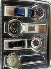 Kleine, feine Uhrensammlung mit Sammelbox