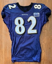 2009 Baltimore Ravens Torrey Smith #82 Practice Used Purple Jersey