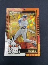 2024 Donruss Bomb Squad Wade Boggs #2 Orange Ice /75 Red Sox 251299