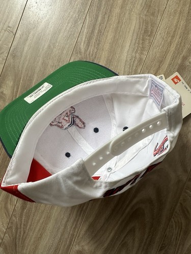 NWT Vintage MLB Cleveland Indians Sports Specialties Back Script SnapBack Hat - Picture 3 of 3