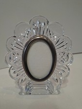 Waterford Lead Crystal  Picture Frame - Oval  Waterford Crystal