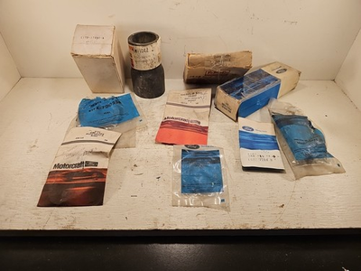 #ad #ad LOT OF 10 NOS OEM ASST FORD PARTS SEAL GASKET PLATE SPRING PIN CLIP $61.42