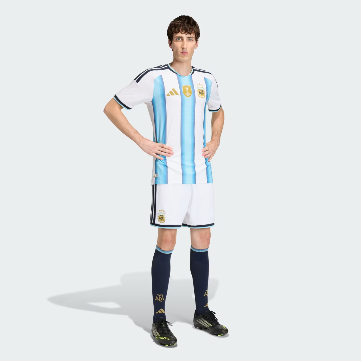 Argentina National Team 26 Home Shorts Authentic -Adidas JM5899