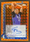 2025-26 Topps Chrome Cooper Flagg Rookie Auto RC Geometric Orange Refractor #/25