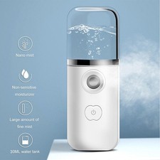 Face Steamer Nano Facial Mister Hydrating Handheld Rechargeabl Cool Mist Sprayer
