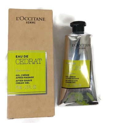 L Occitane Homme Cedrat After-Shave Cream Gel { 75mL- 2.5 oz } NIB