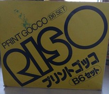 RISO Print Gocco B6 Set SUPER Screen Printing...