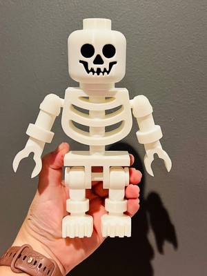 3D Printed Skeleton Bricks