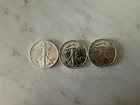 (3) 1946 P 50C Walking Liberty Half Dollar BU