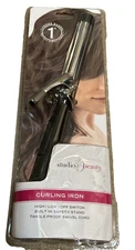 Studio 35 Beauty 1 inch Chrome Barrel Curling Iron