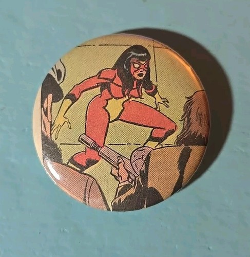 Spider Woman 2" Comic Buch Pin Zurück Button #7 - Bild 1 von 2