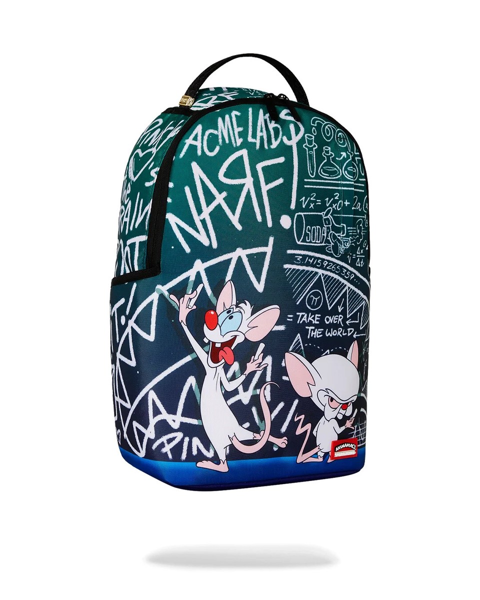 Sprayground Pinky & The Brain Takin Over The World Backpack