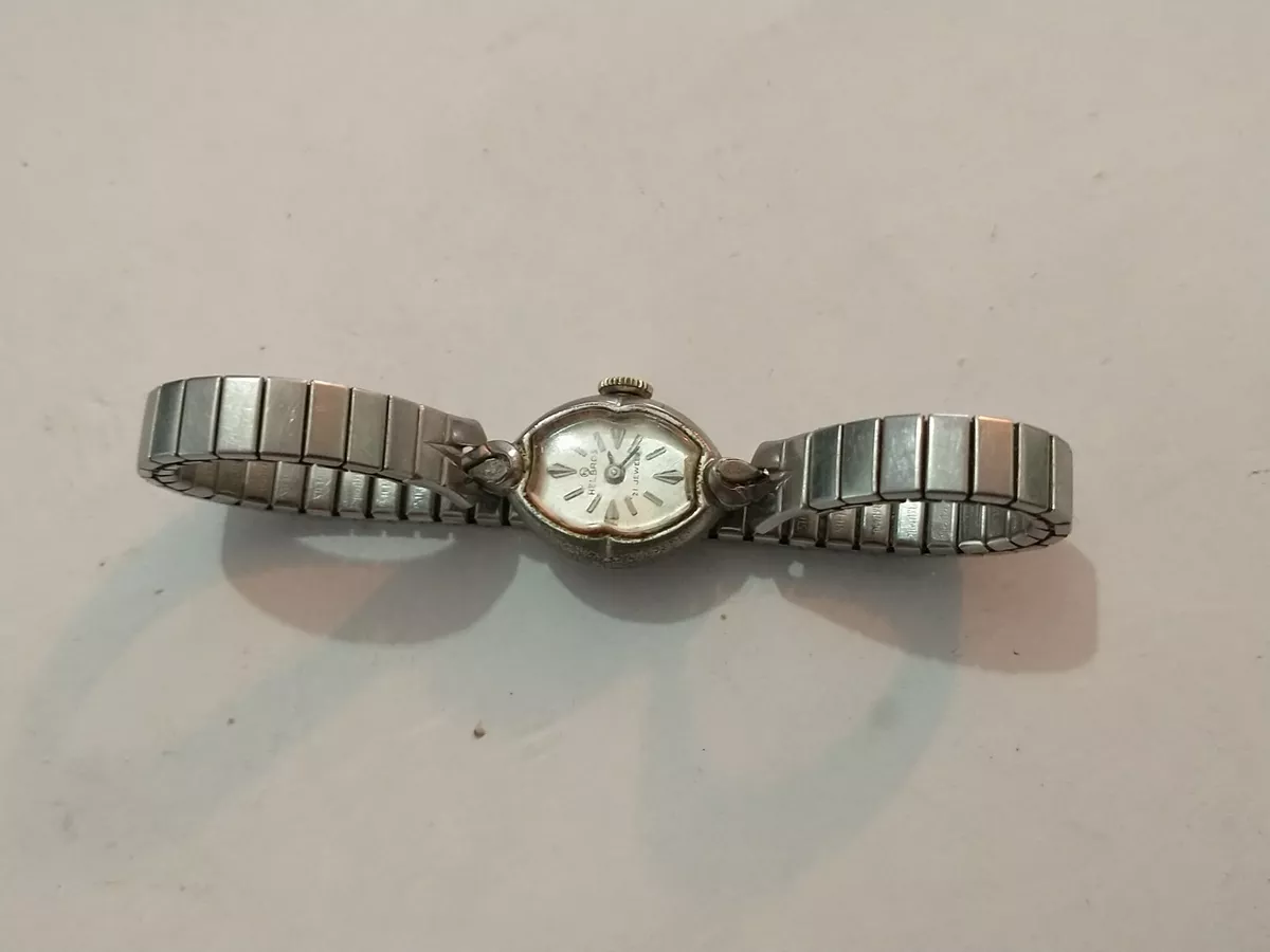 Vintage Ladies Helbros 21 jewels Watch Untested Parts Or Repair AS